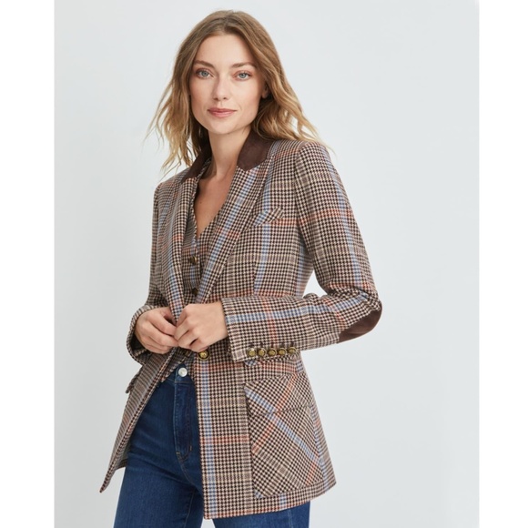 Veronica Beard Jackets & Blazers - Veronica Beard Destry Dickey Single Breasted Blazer Jacket - Size 10